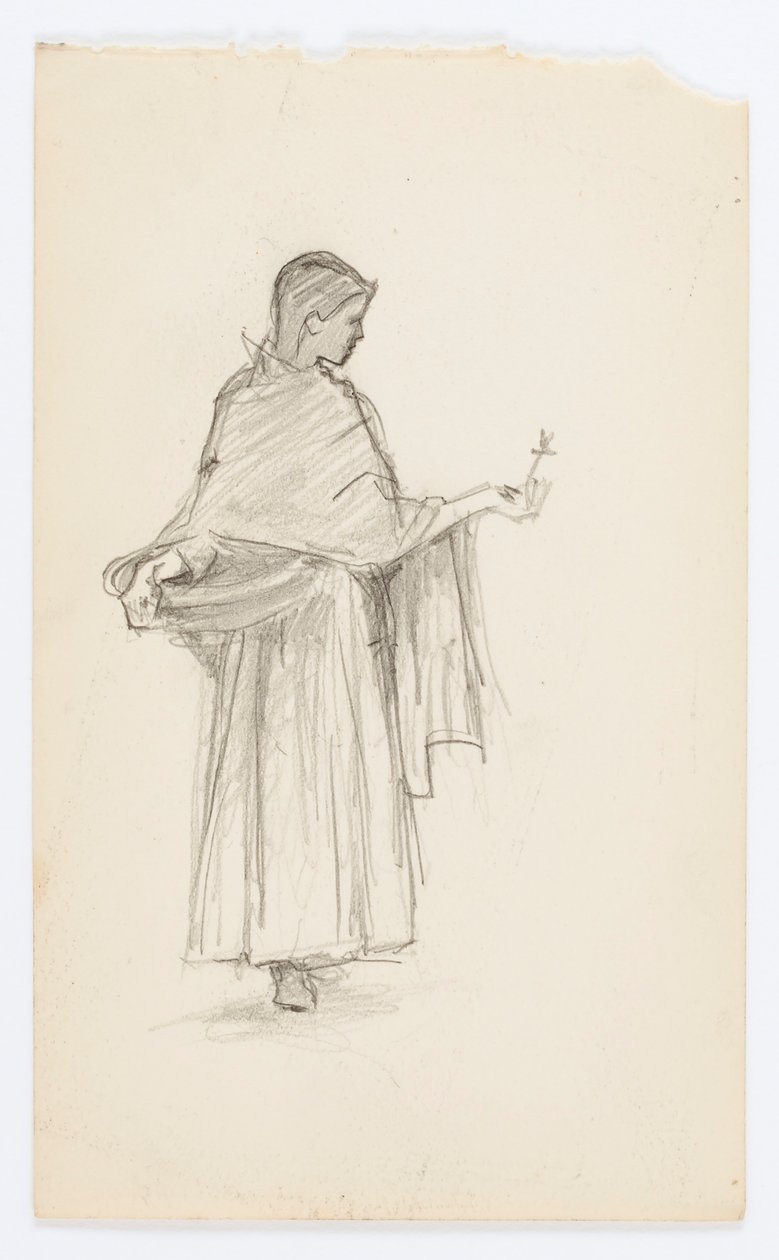 Senza titolo (Ragazza in fiore) da Howard Russell Butler