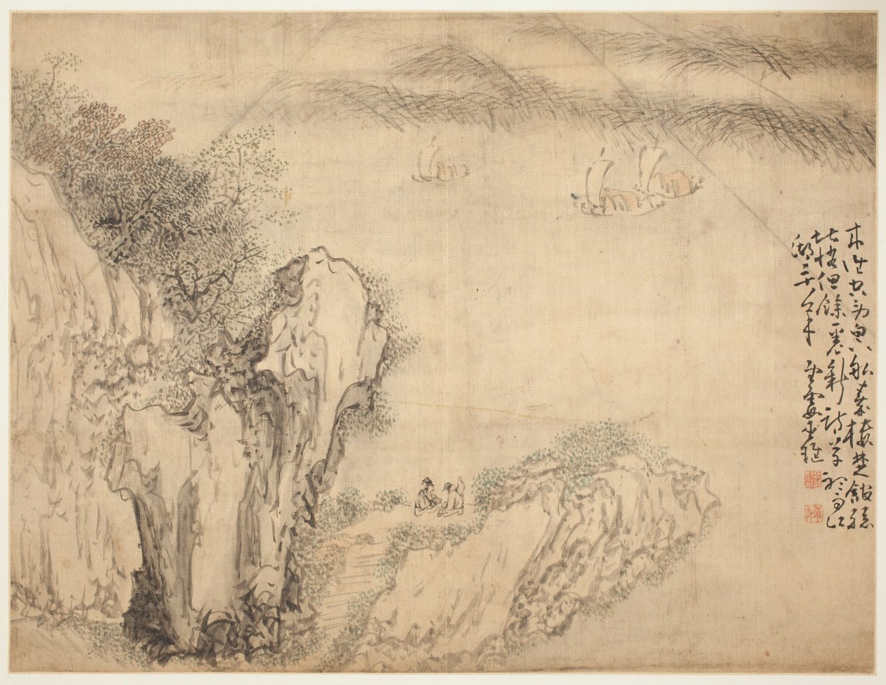Paesaggi e figure: Paesaggio da Huang Shen