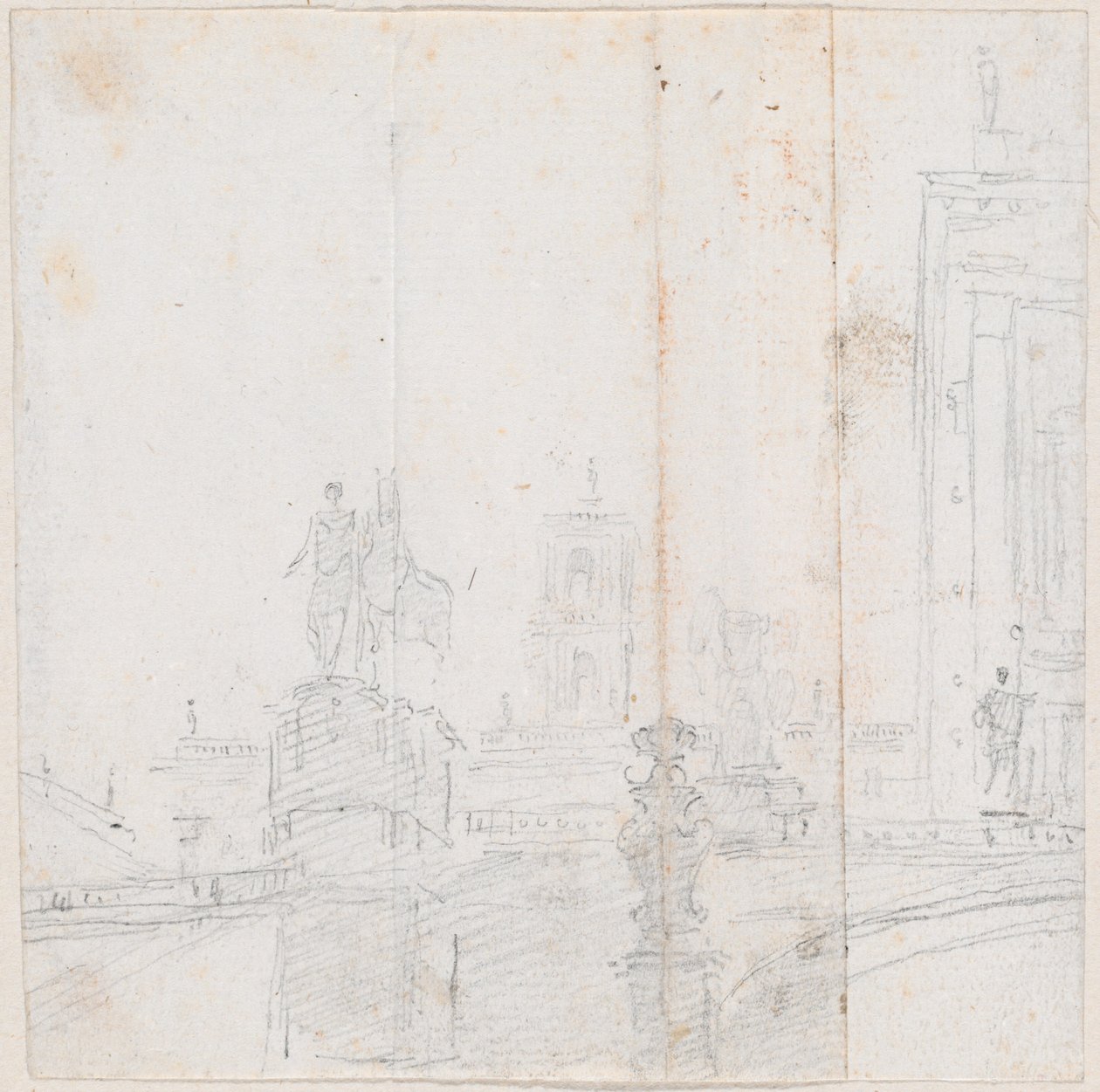 Campidoglio da Hubert Robert
