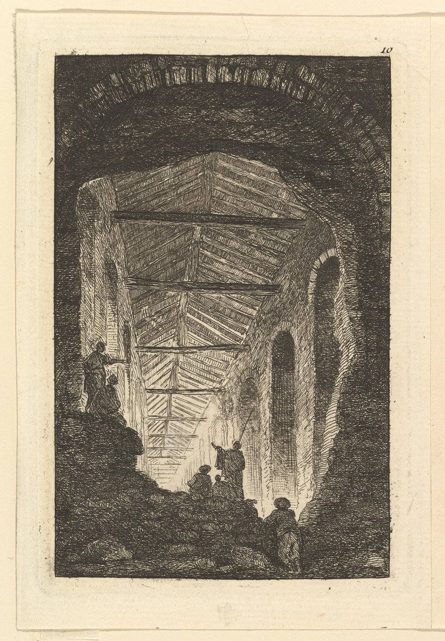 La Galleria Antica da Hubert Robert