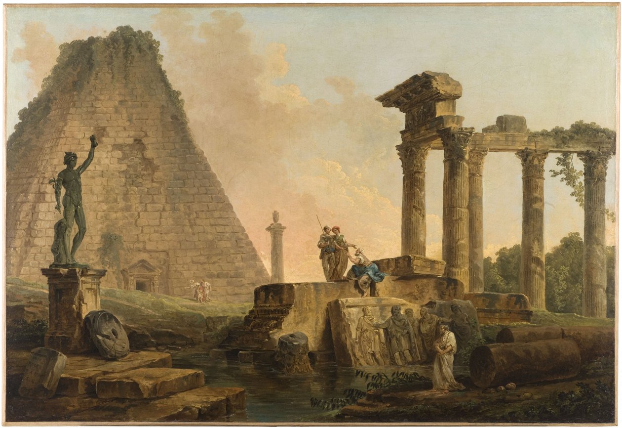 Rovine romane da Hubert Robert