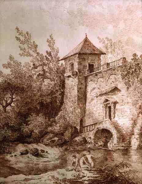 I bagnanti da Hubert Robert