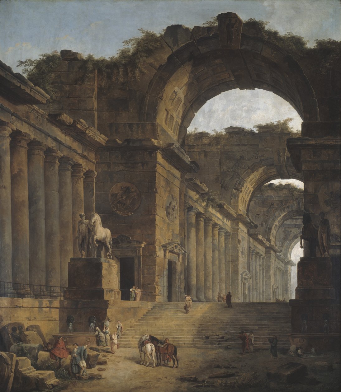 Le fontane da Hubert Robert