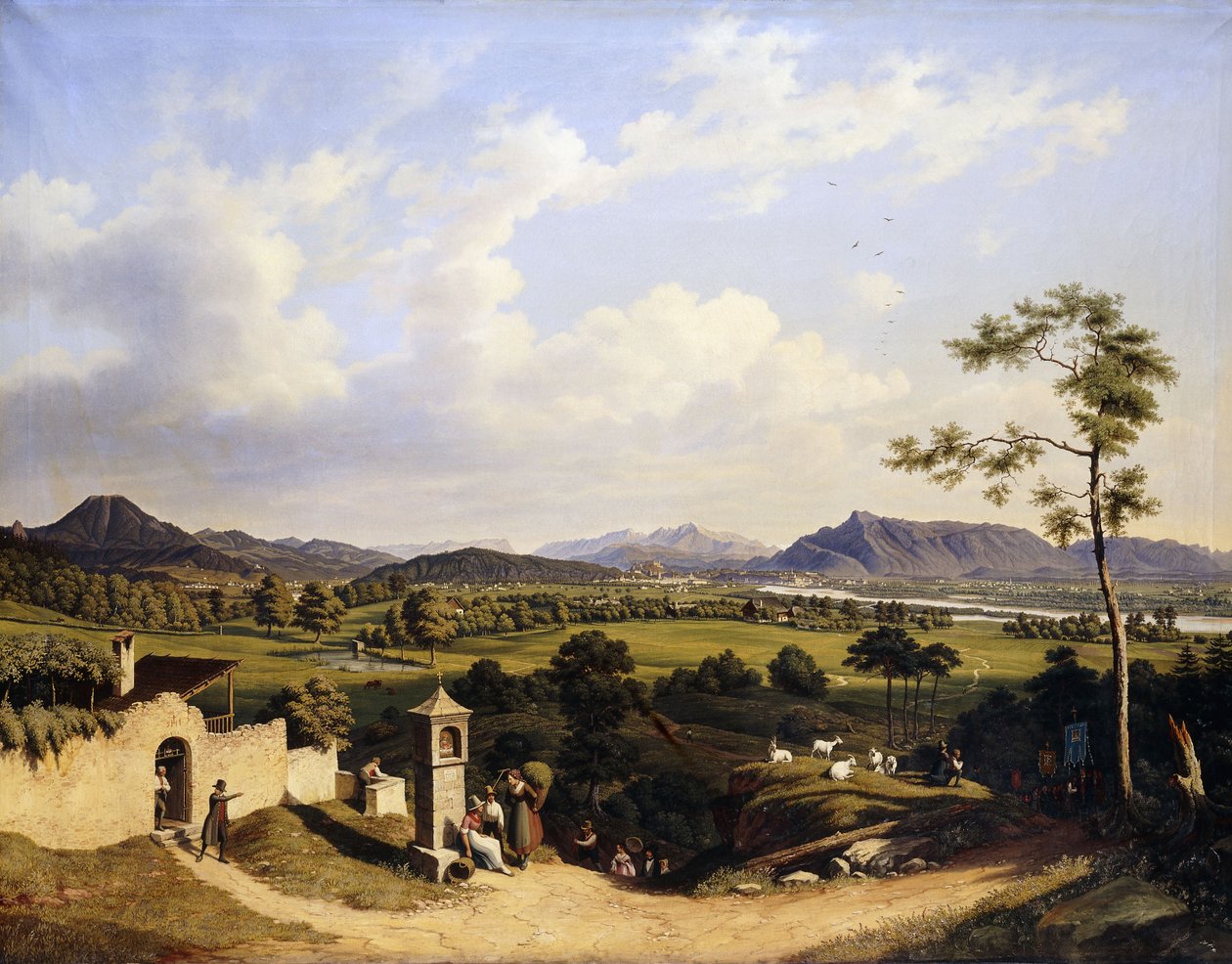 Vedute di Salisburgo da Hubert Sattler