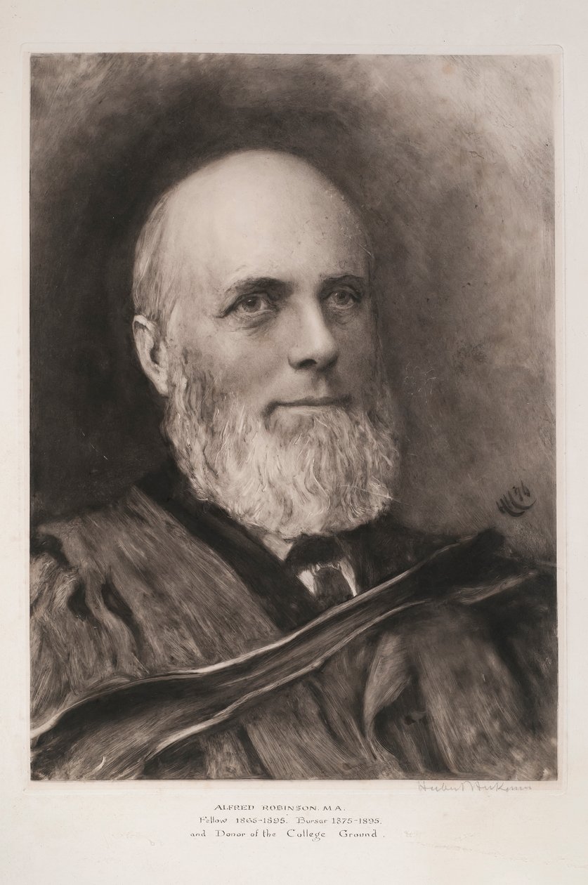 Alfred Robinson, 1896 da Hubert von Herkomer