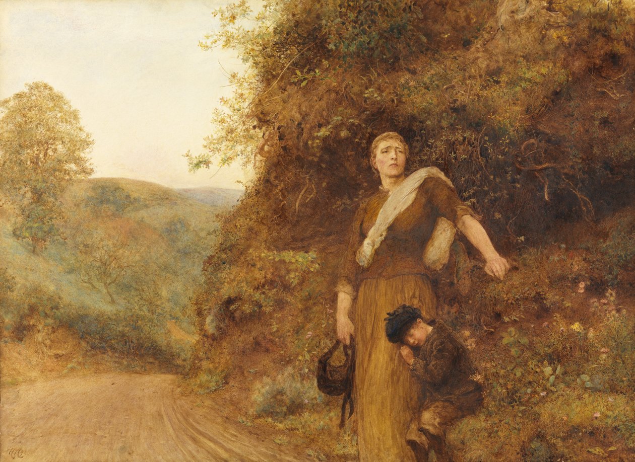 Agar, 1892 da Hubert von Herkomer
