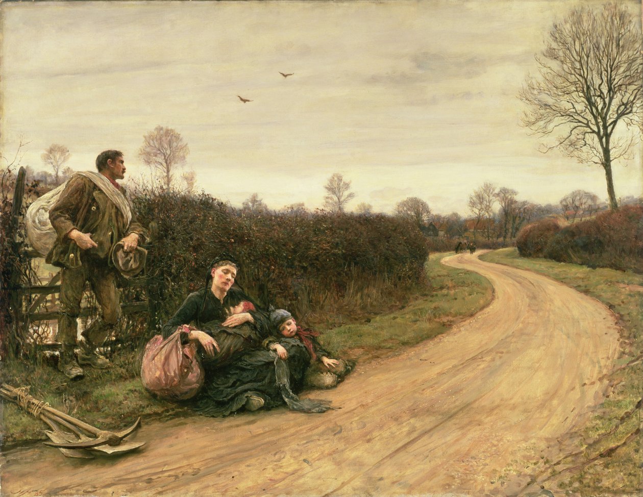 Tempi difficili da Hubert von Herkomer