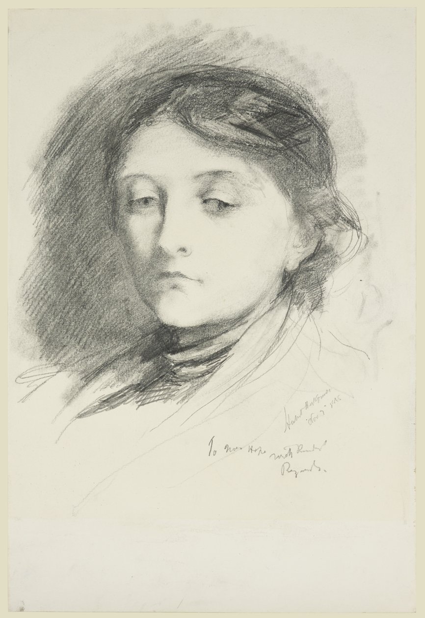 Signora Thomas Tylston Greg da Hubert von Herkomer