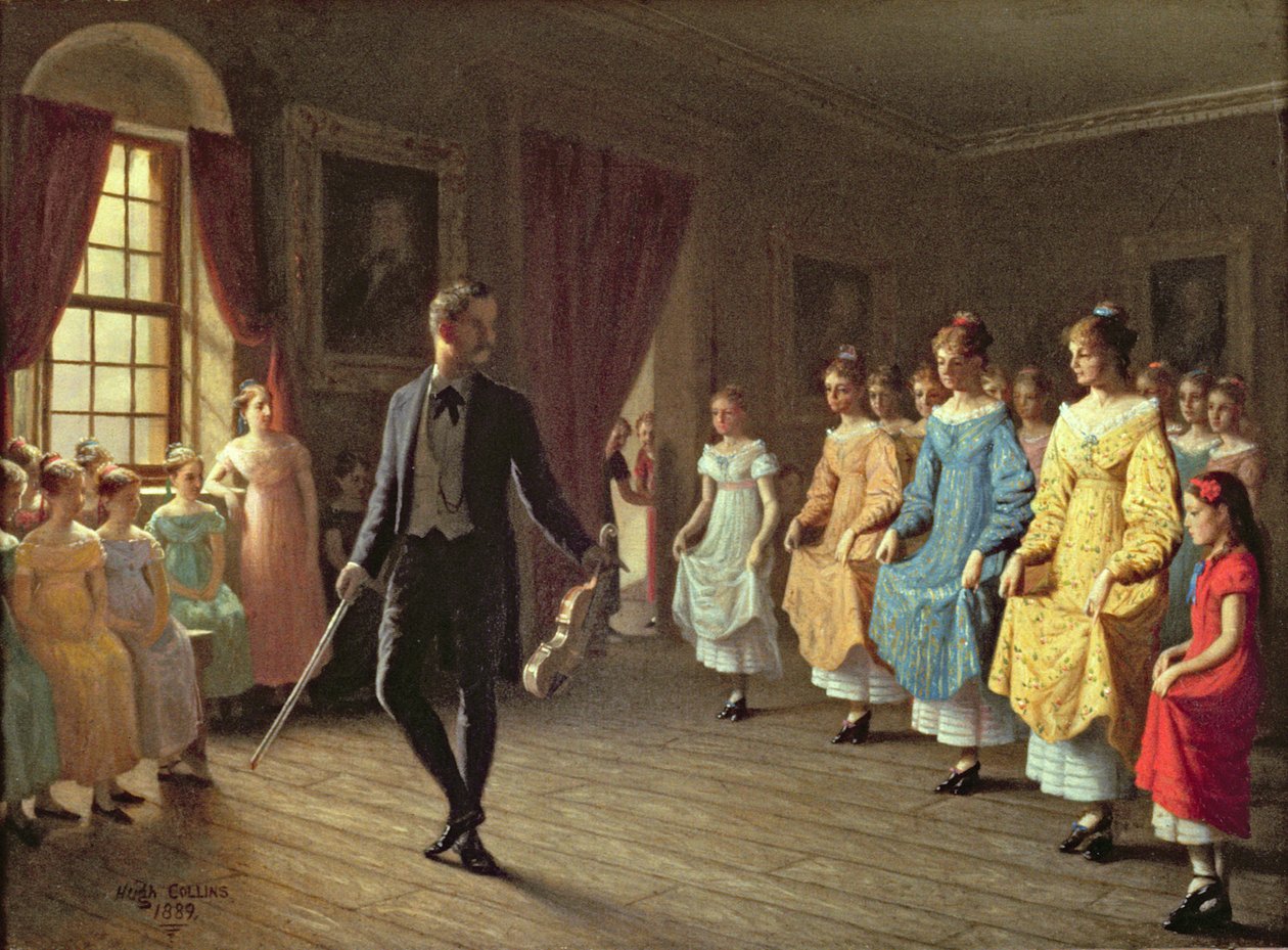 La lezione di danza da Hugh Collins
