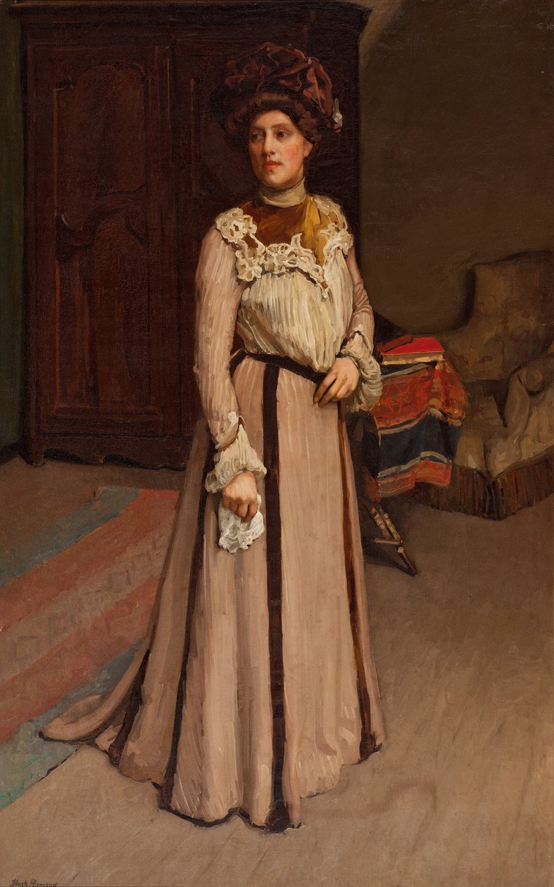 Una signora di Cleveland, Stati Uniti. da Hugh Ramsay