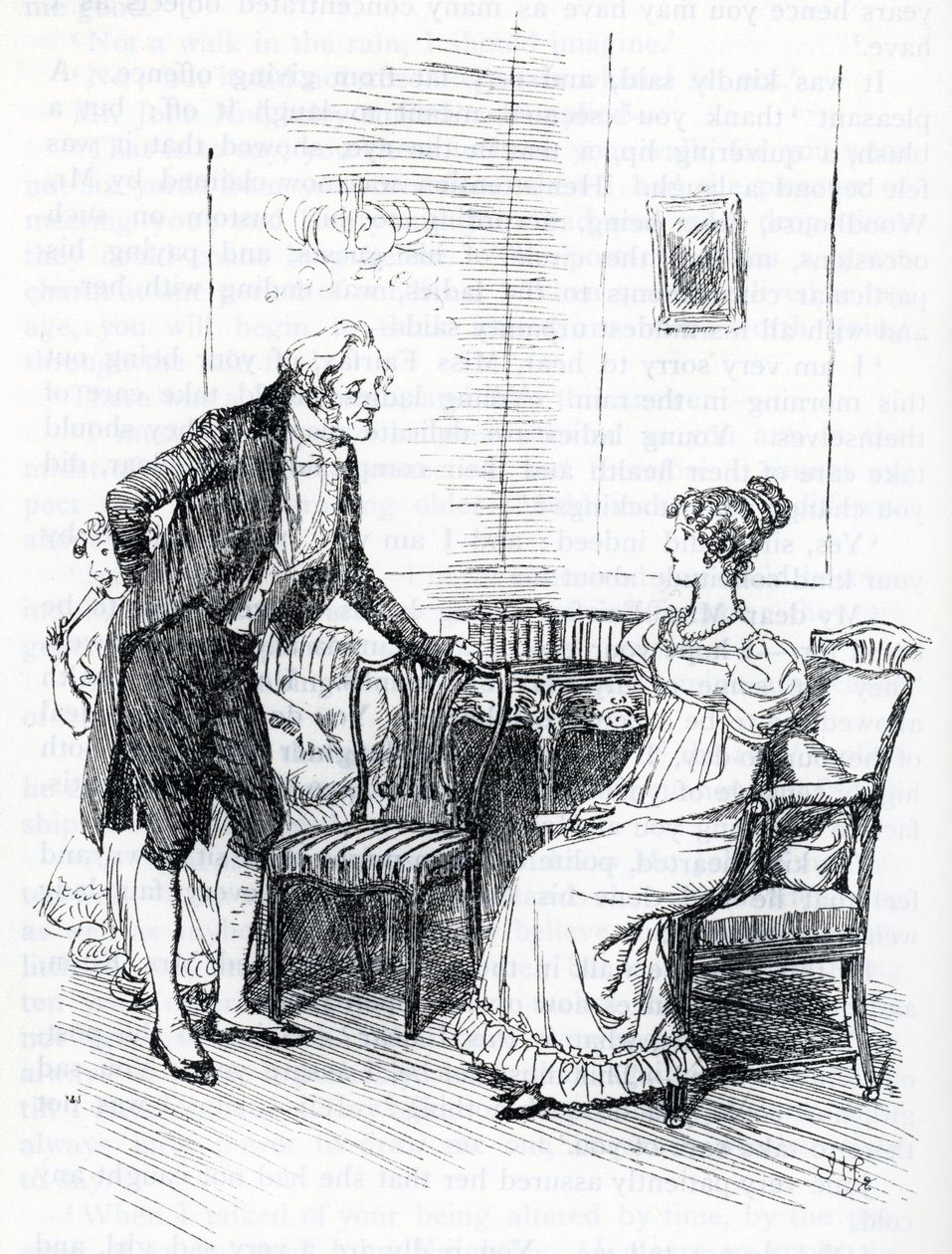 "Jane Fairfax" (illustrazione) da Hugh Thomson