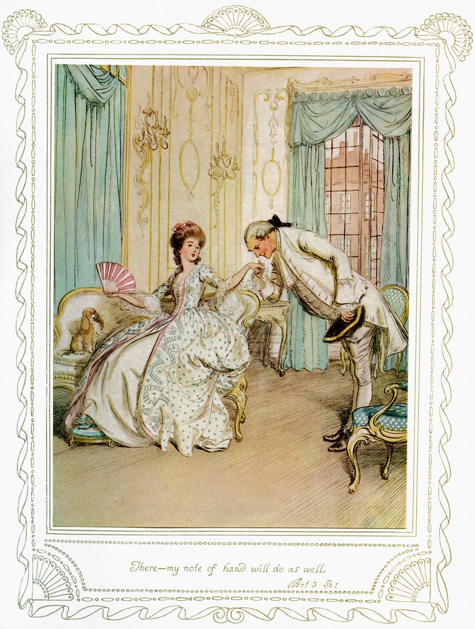 Opera di Richard Brinsley Sheridan da Hugh Thomson