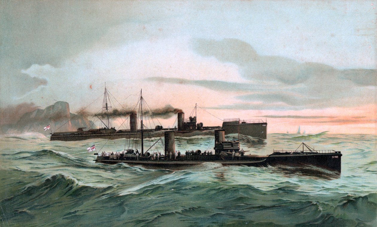 S.M. Torpedoboot G 108 & S.M. Torpedoboot S 102 da Hugo Graf