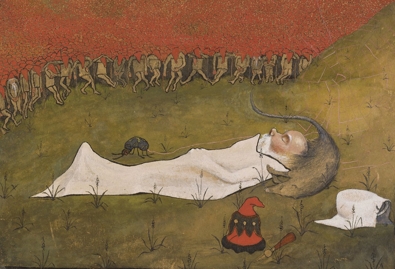 Re Hobgoblin dormiente da Hugo Simberg