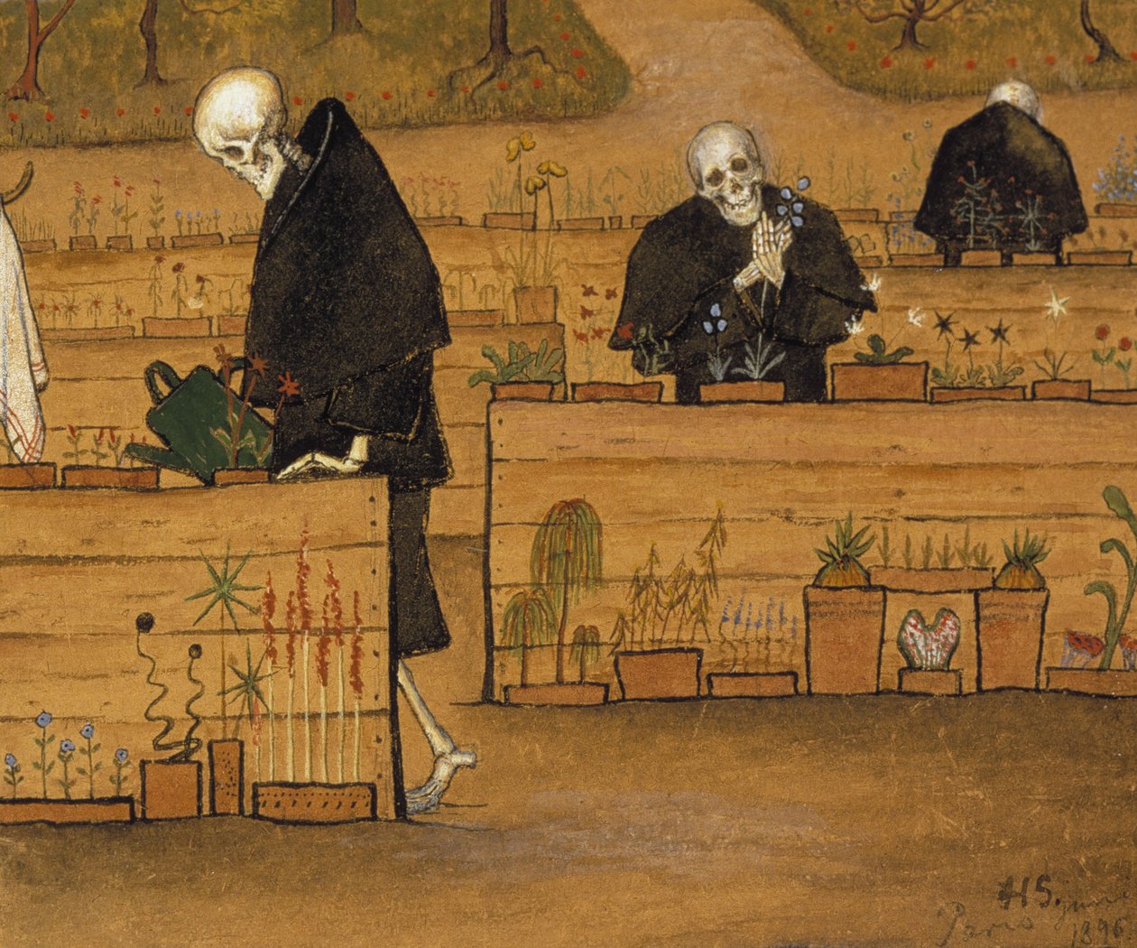 Il giardino della morte da Hugo Simberg