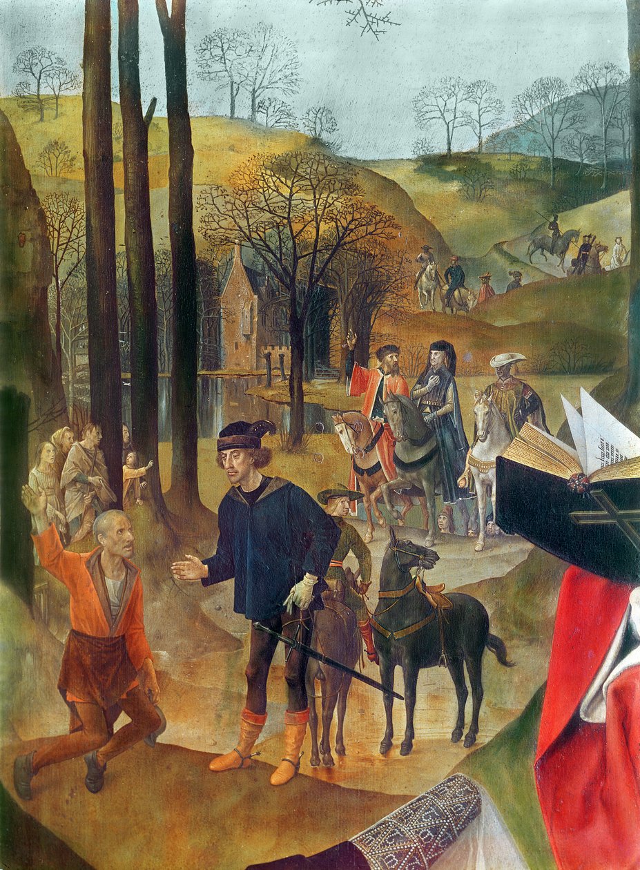 Pala Portinari (dettaglio) da Hugo van der Goes