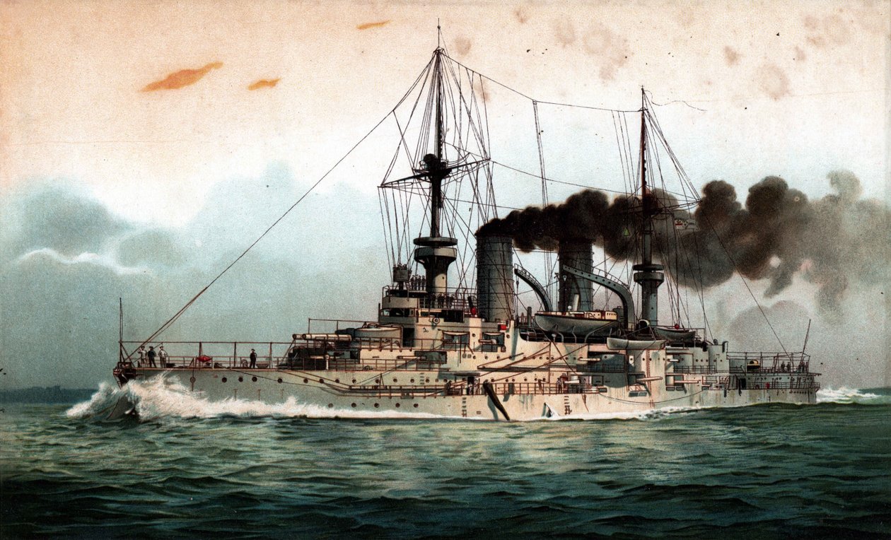 S.M. Linienschiff Mecklenburg da Hugo Graf