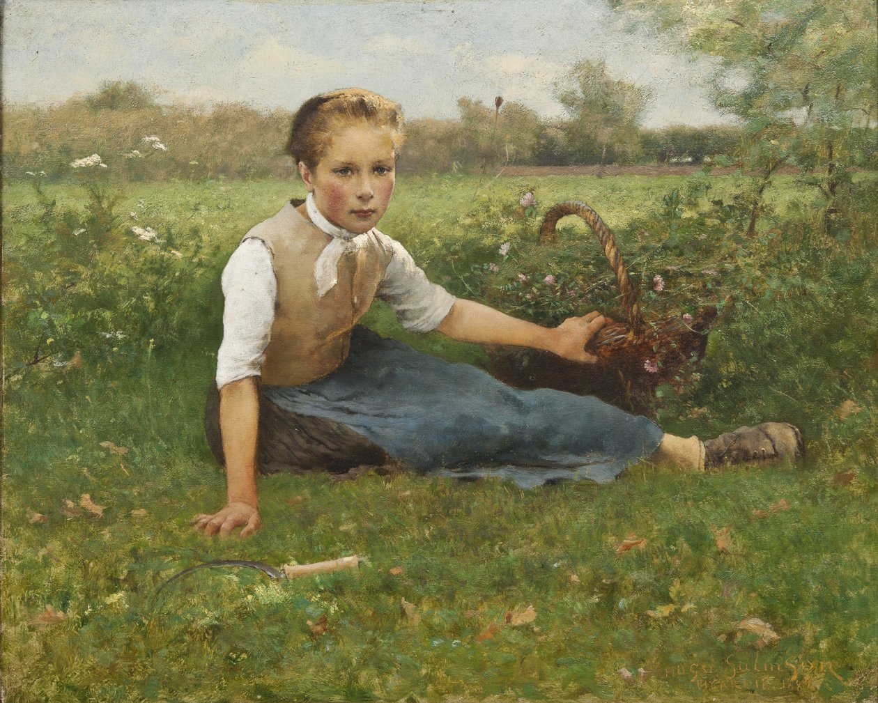Raccogliendo fiori da Hugo Salmson