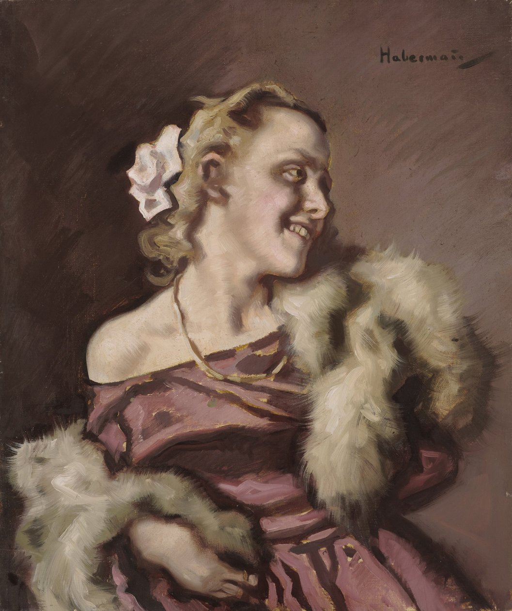 Ritratto femminile da Hugo von Habermann