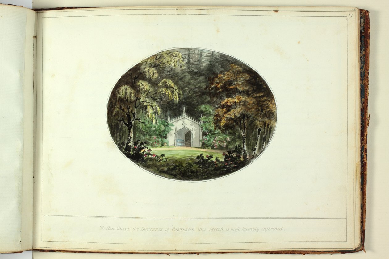 Libro Rosso: Welbeck da Humphry Repton