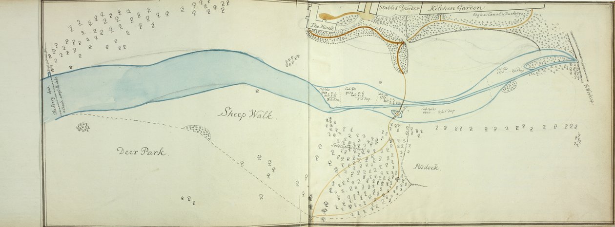 Libro Rosso: Welbeck da Humphry Repton