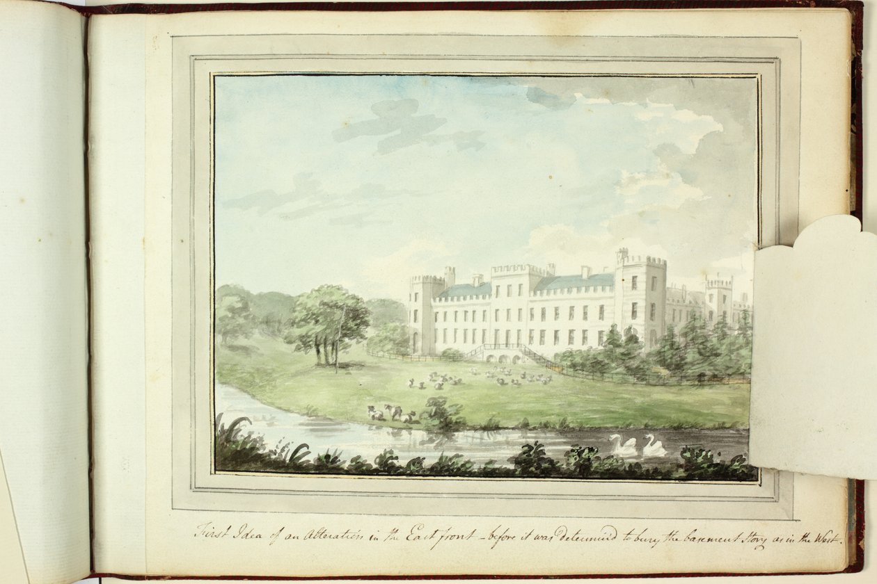 Libro Rosso: Welbeck da Humphry Repton