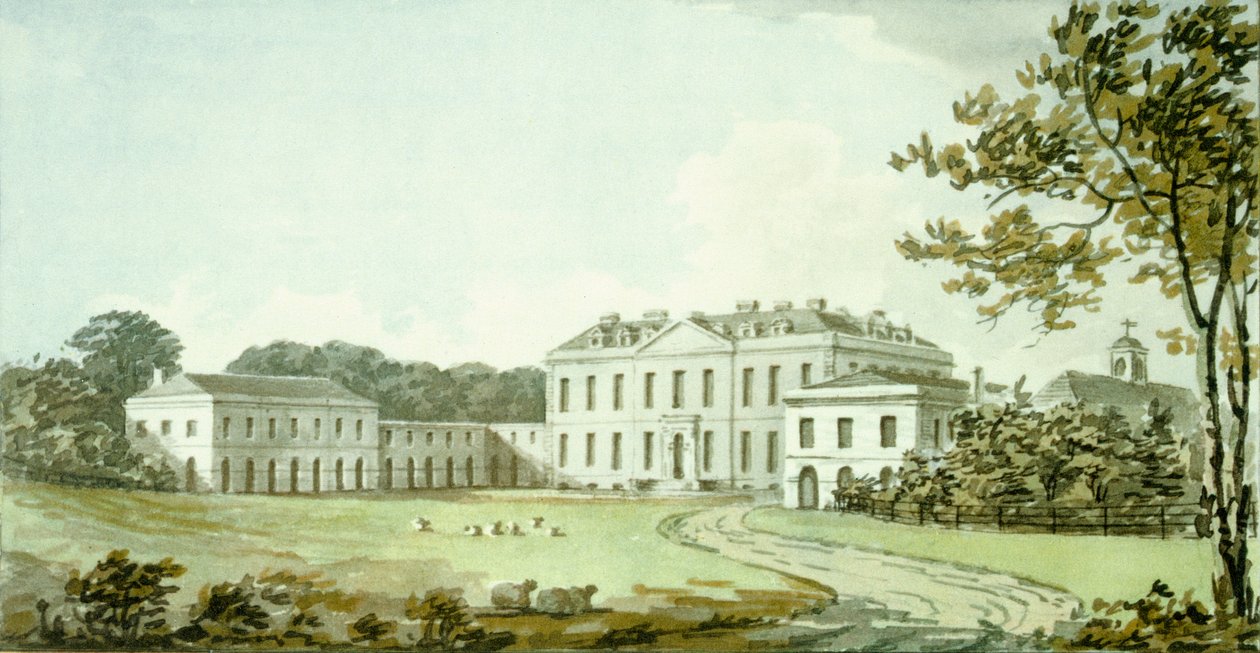 Libro Rosso per Sheringham Hall, c.1812 da Humphry Repton