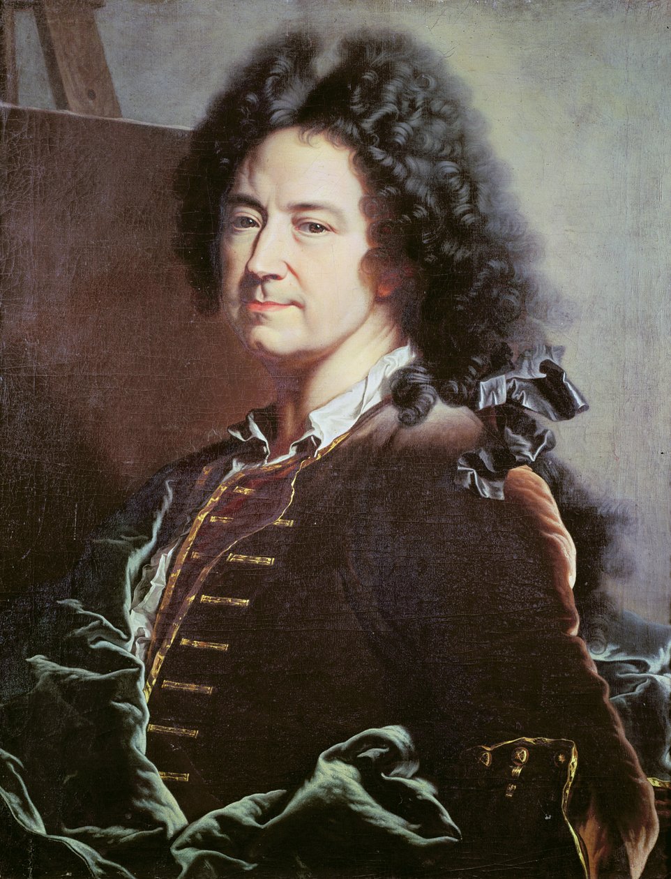 Autoritratto da Hyacinthe Francois Rigaud