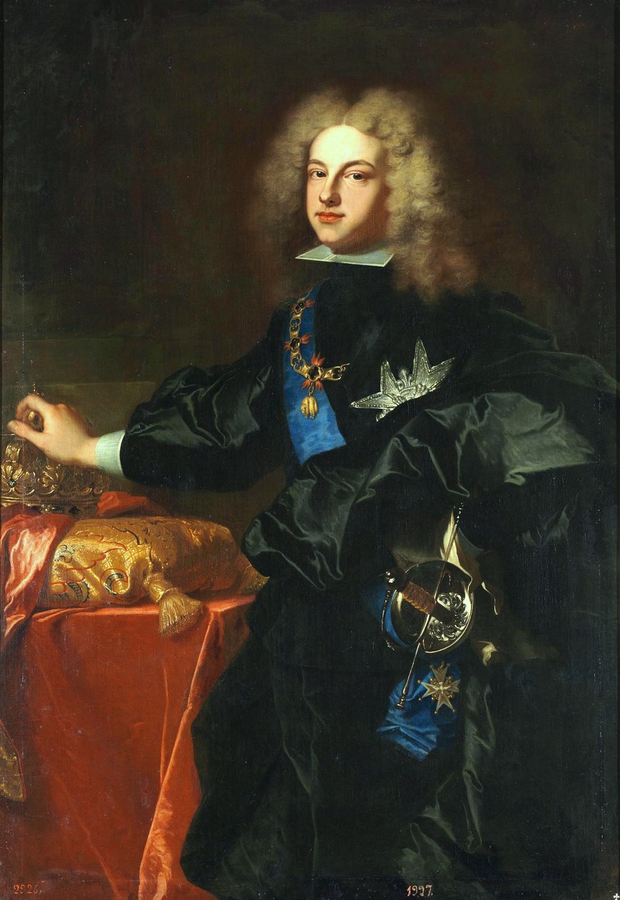 Filippo V di Spagna da Hyacinthe Francois Rigaud