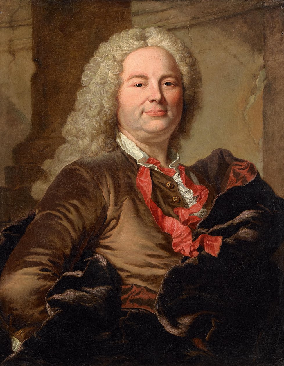 Ritratto di Charles Claude Ange Dupleix de Bacquencourt da Hyacinthe Francois Rigaud