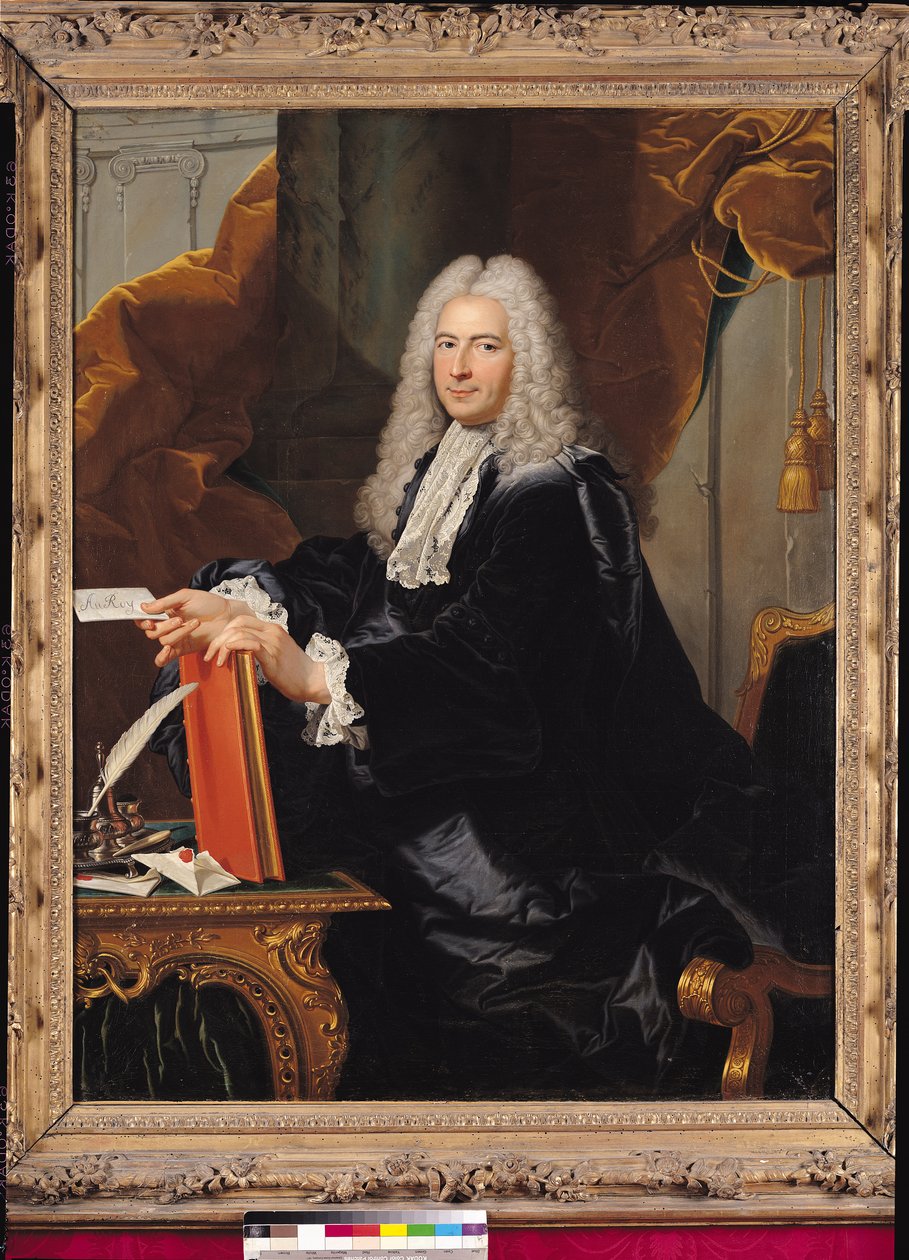 Ritratto di Philibert Orry (1689-1747) da Hyacinthe Francois Rigaud