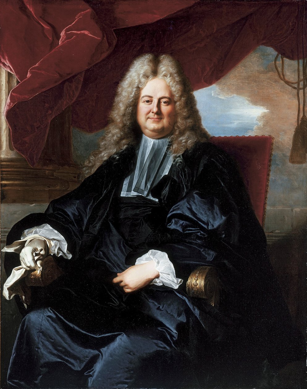 Ritratto di Barthélemy Jean-Claude Pupil da Hyacinthe Francois Rigaud