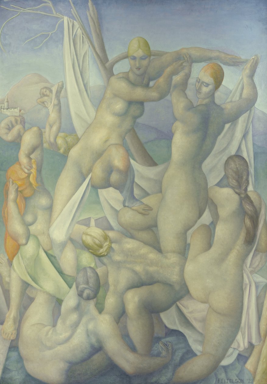 Diana al Bagno da I. Lorser Feitelson