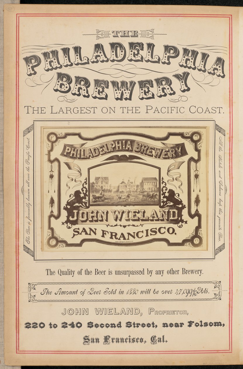 [Birrificio Philadelphia, San Francisco] da I. W. Taber