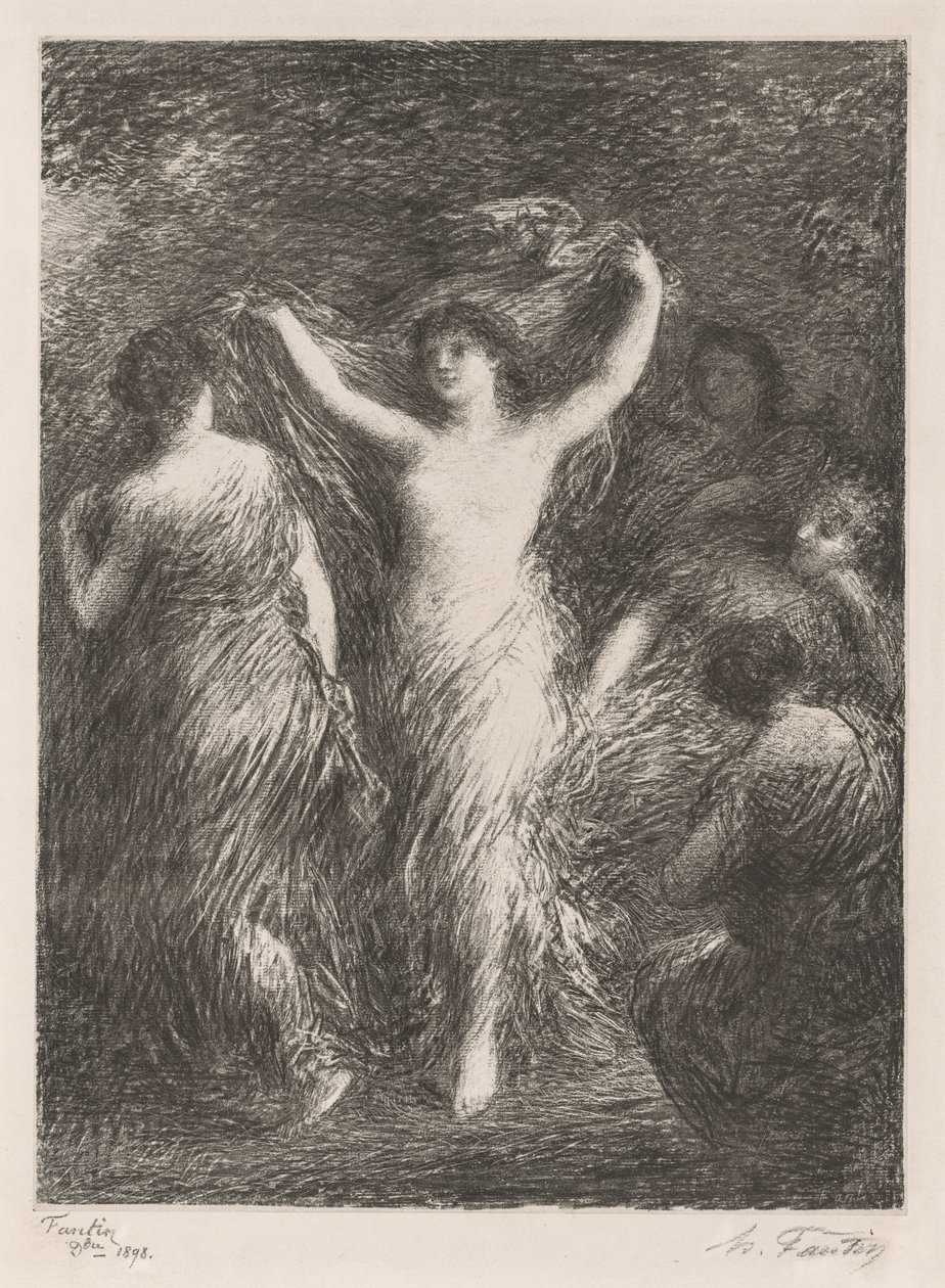 Danze, 1898 da Ignace Henri Jean Fantin Latour
