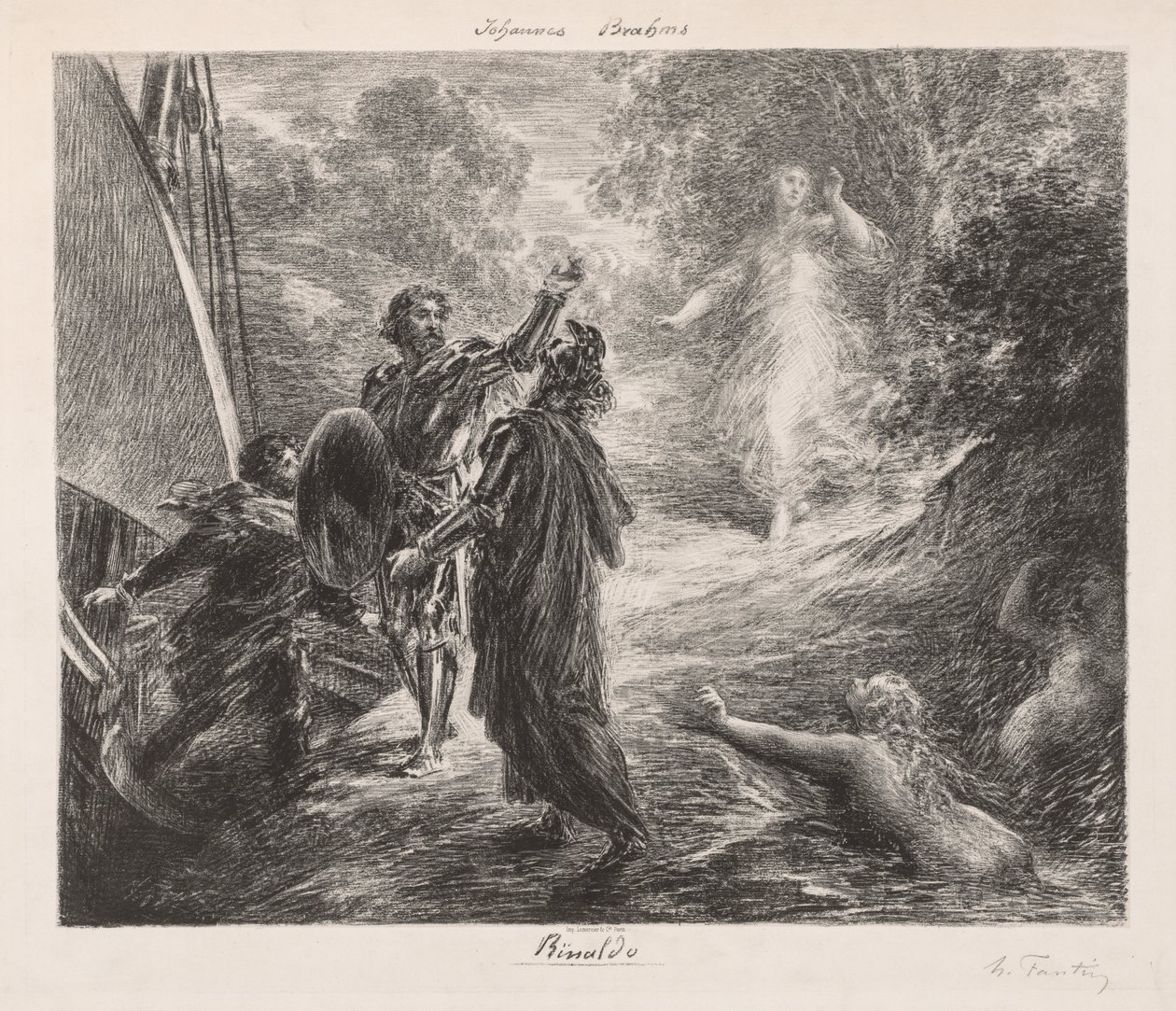 Rinaldo da Ignace Henri Jean Fantin Latour