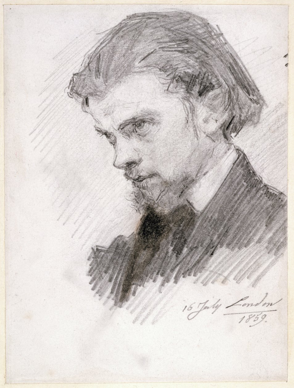 Autoritratto, 1859 da Ignace Henri Jean Fantin Latour
