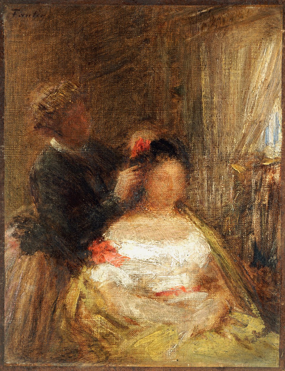Il parrucchiere da Ignace Henri Jean Fantin Latour