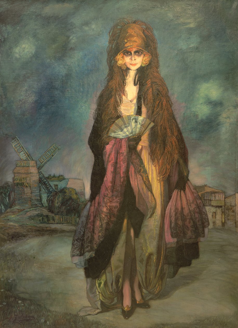 Ritratto della Marchesa Casati, 1923 da Ignacio Zuloaga y Zabaleta