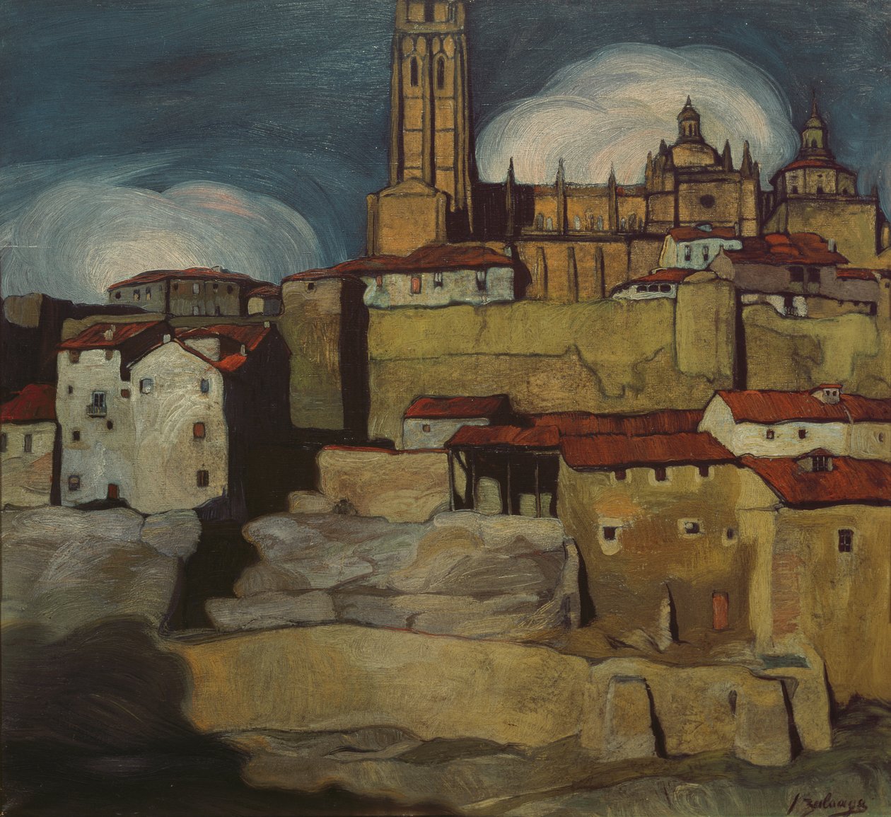 Cattedrale di Segovia, 1909 da Ignacio Zuloaga y Zabaleta
