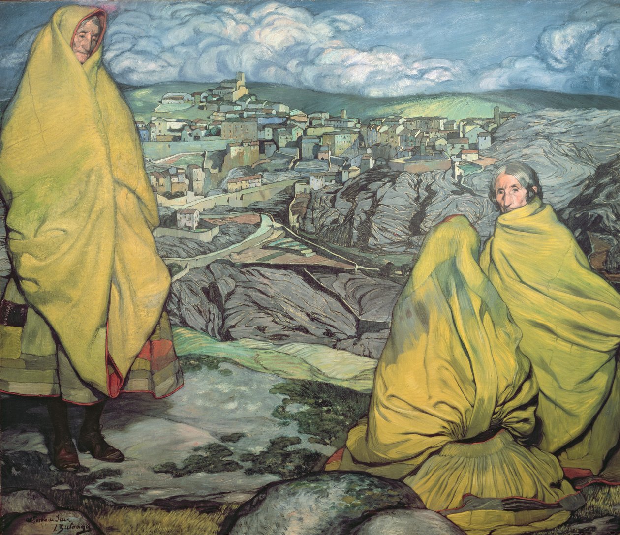 Donne di Sepulveda, 1909 da Ignacio Zuloaga y Zabaleta