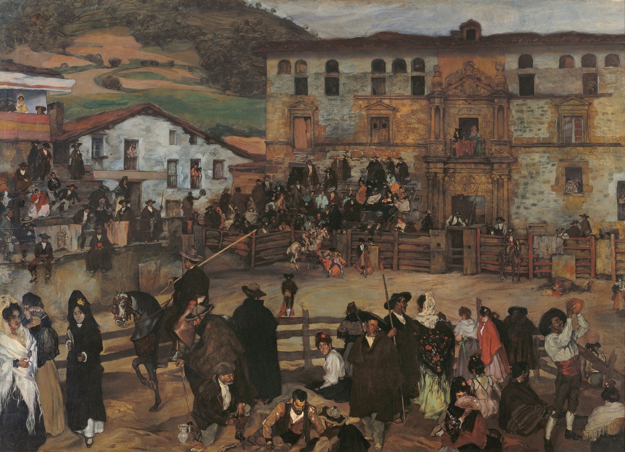 Corrida a Éibar da Ignacio Zuloaga y Zabaleta