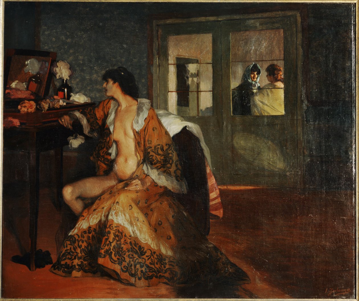 Celestina ... (pittura su tela) da Ignacio Zuloaga y Zabaleta