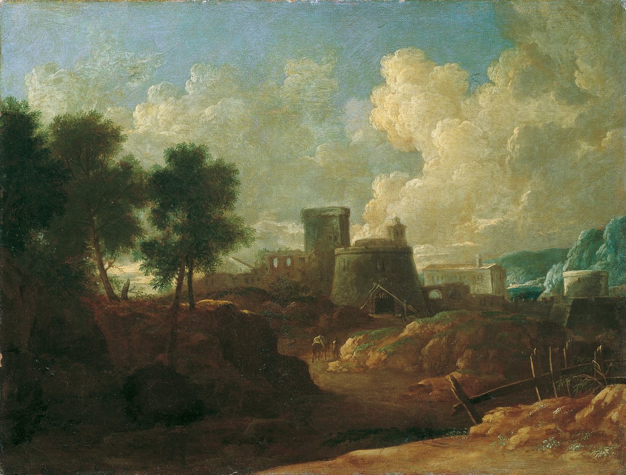 Paesaggio fluviale da Ignaz Flurer