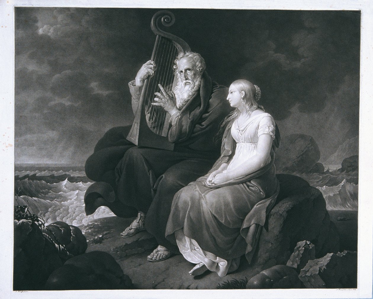 Ossian e Malvina da Ignaz Rungaldier