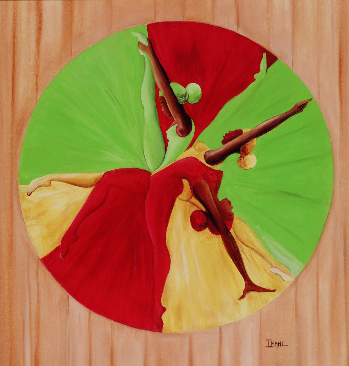 Cerchio di danza, 2002 da Ikahl Beckford