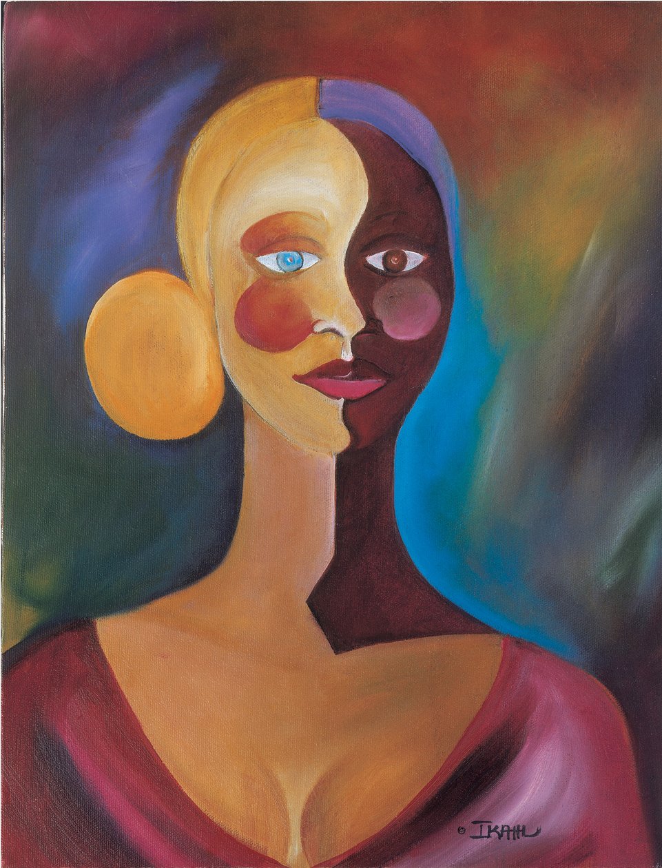 Due facce di Eva da Ikahl Beckford