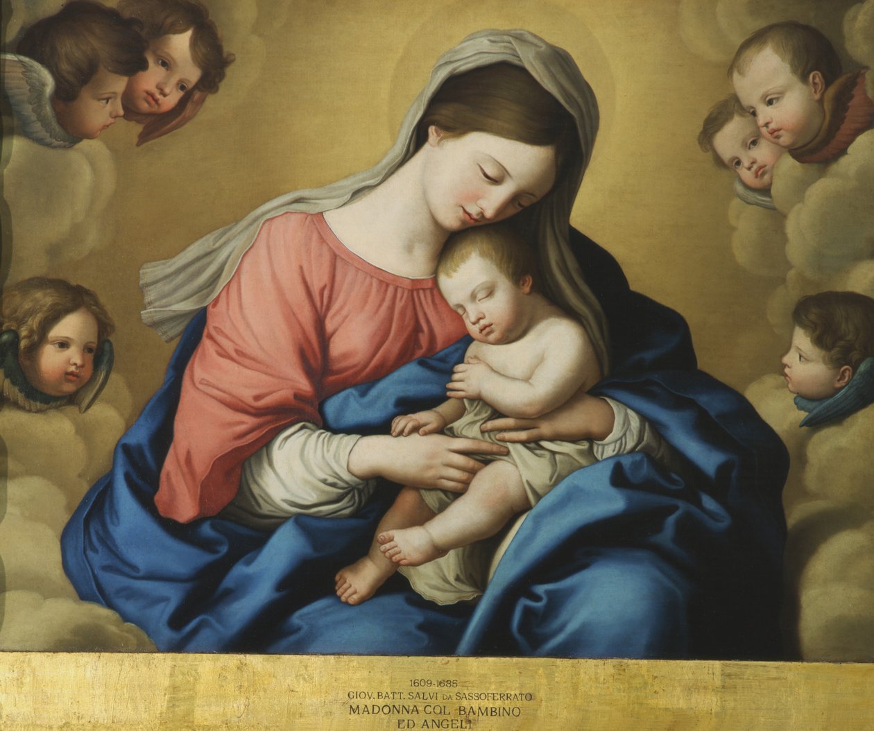 Madonna col Bambino da Il Sassoferrato