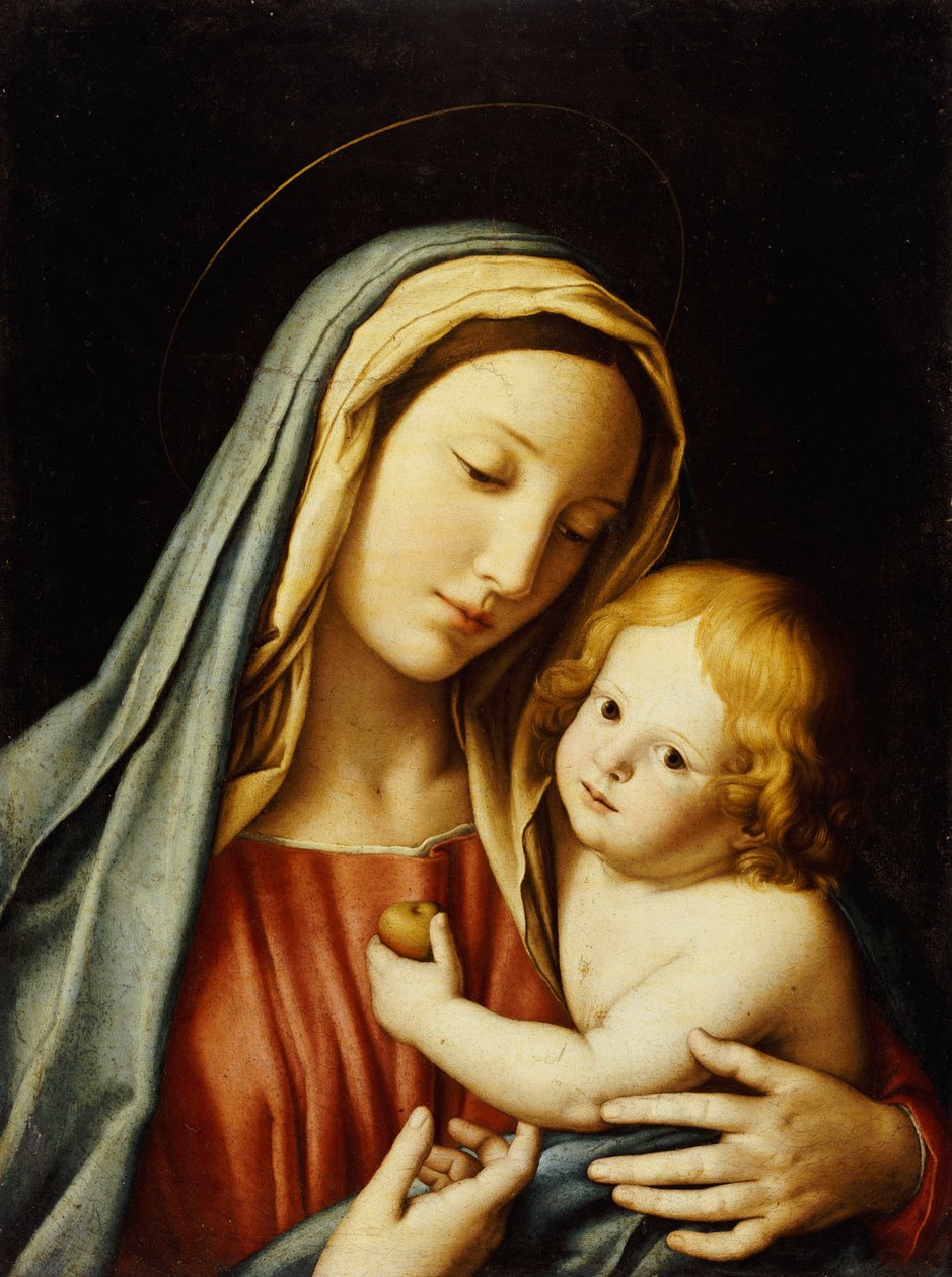 La Madonna e il Bambino da Il Sassoferrato
