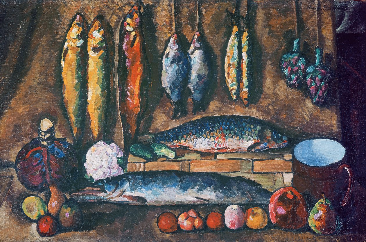 Natura morta, c.1910 da Ilya Ivanovich Mashkov